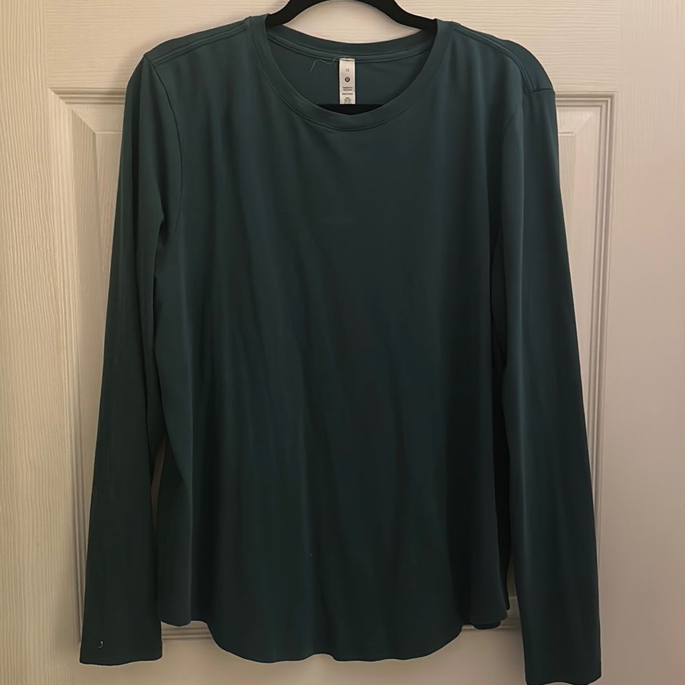 Teal Lululemon Long Sleeve